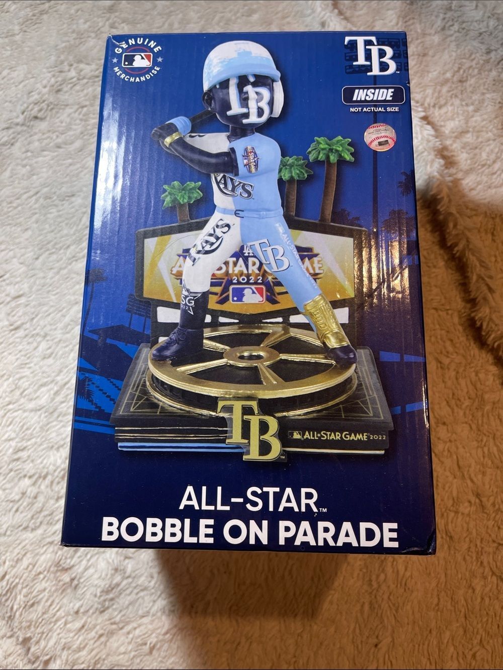 Tampa Bay rays 2022 All-Star game Bobble on Parade NEW